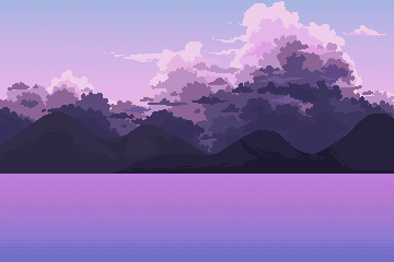 Pink Sunset Sky