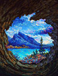 View From Cave