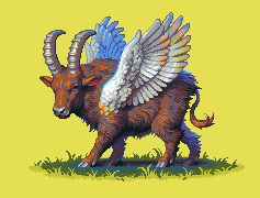 Winged Bull