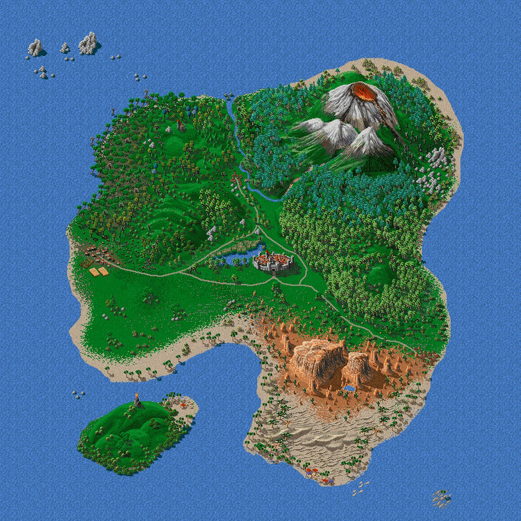 Volcano Island
