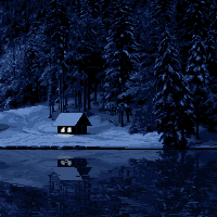 Winter Cabin