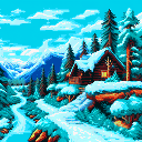 Snowy House