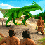 Dragon vs Apemen