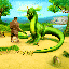 Dragon vs Apemen