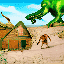 Dragon vs Apemen