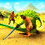 Dragon vs Apemen