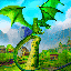 Dragon vs Apemen