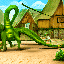 Dragon vs Apemen