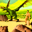 Dragon vs Apemen