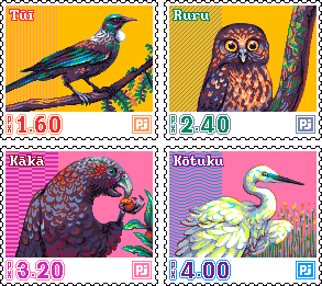 Bird Stamps