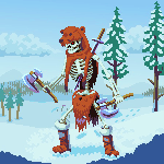 Skeleton Barbarian