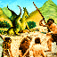 Dragon vs Apemen