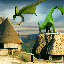 Dragon vs Apemen