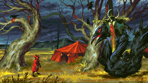 Giant Raven