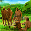 Dragon vs Apemen
