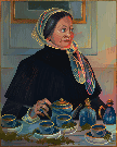 Tea Table Lady