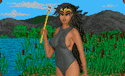 Mage in Bathing suit