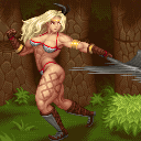 Woman Fighting