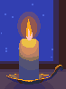 Snowy Candlestick