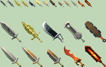 Weapons Swords Wide