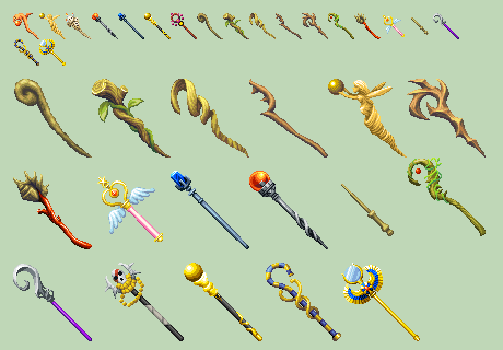 Weapons Wands