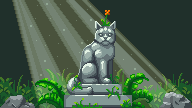Cat Statue