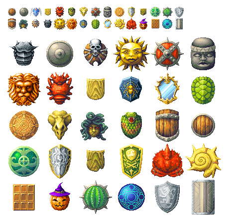 Weapons Shields